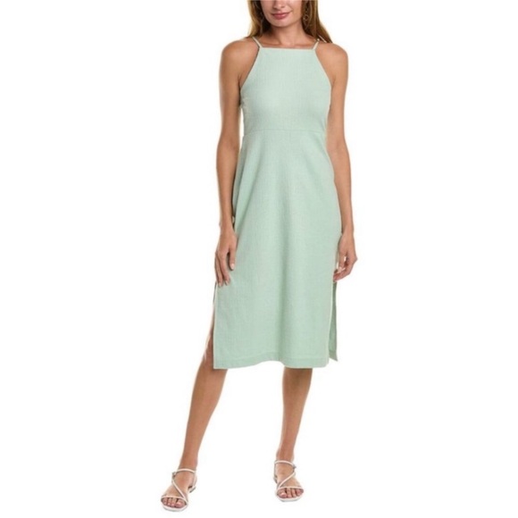 Madewell Apron Cami Mint Green Dress, NWT - Picture 1 of 9